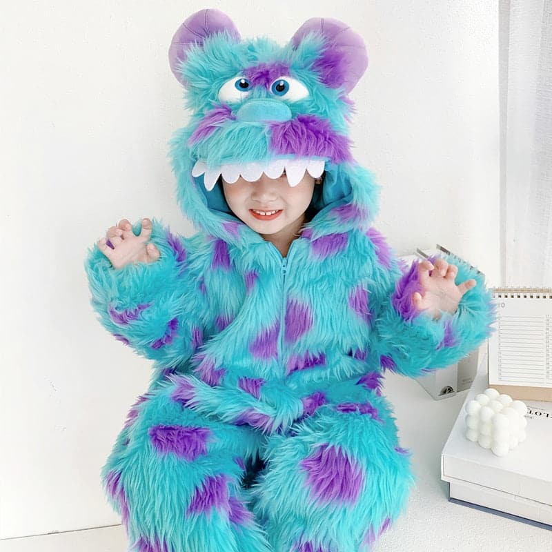 Children's Costumes for Christmas Boys and Girls Dinosaurs Cosplay Cartoon Animal Costumes
