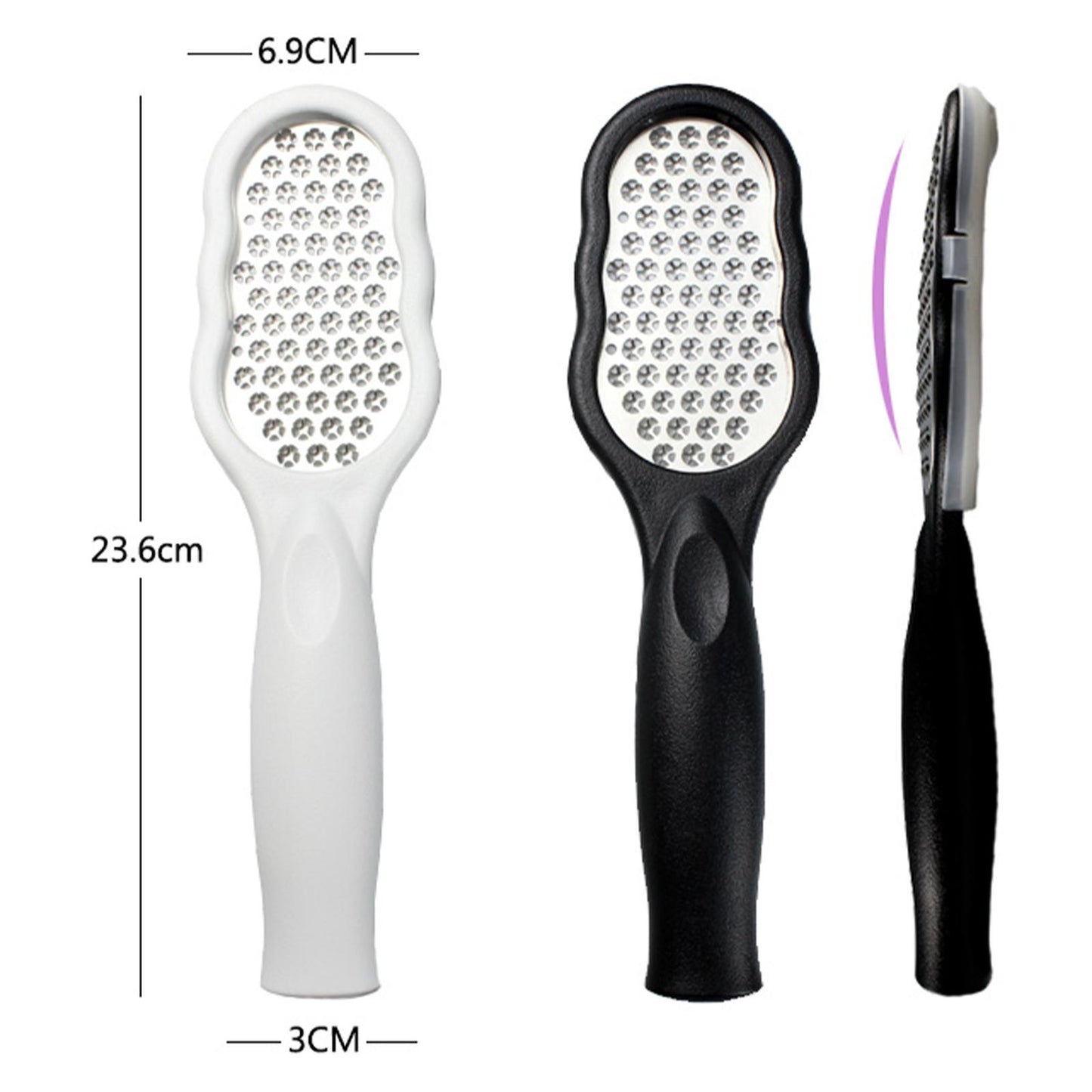 Foot Files Stainless Steel Large Plate Pedicure Tools Foot Rasp for Callus