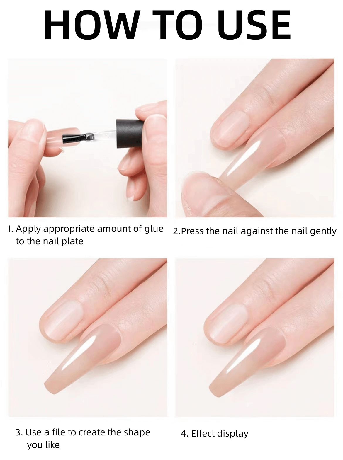 Perfect Color Nude Traceless Nail Plate