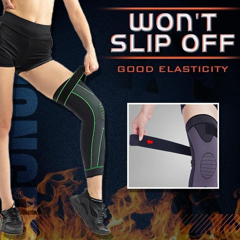 1PCS Leg Warmer Sports Knee Pads Leg Sleeves Long Compression Leg Sleeve Knee Sleeves Protect Leg for Man & Women