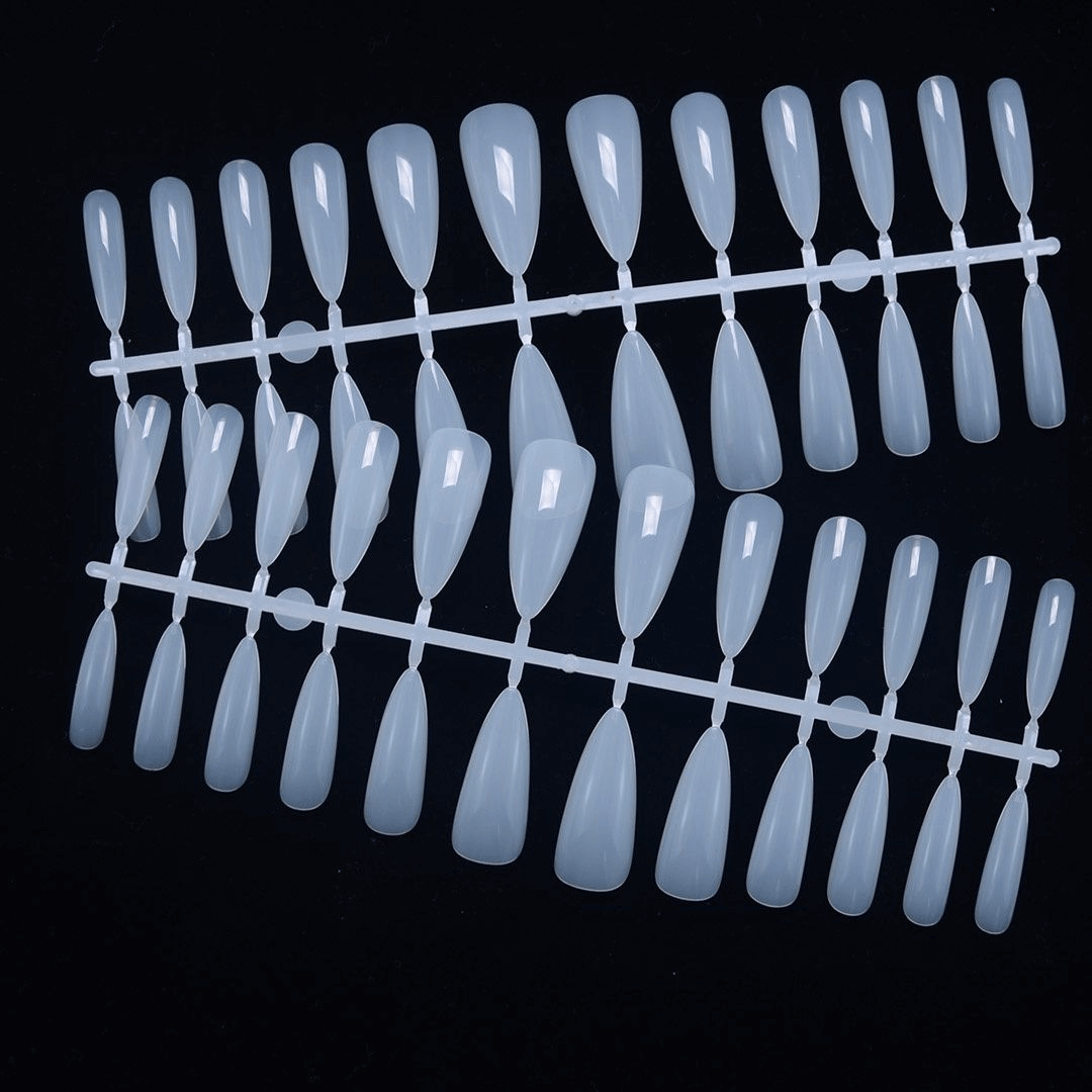 Milky White Traceless Lengthening Nail Patch Ultra-thin Manicure