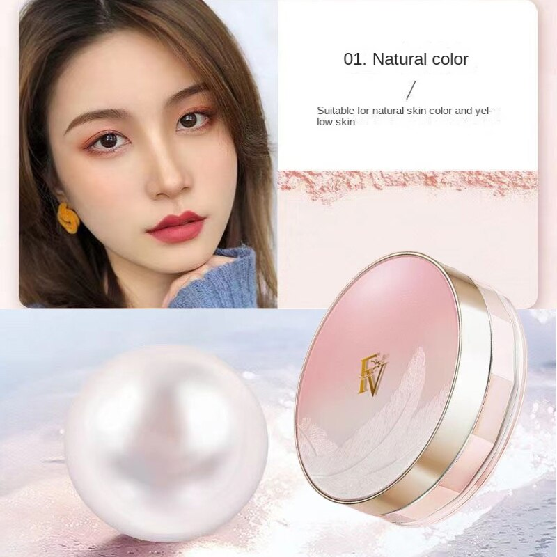 Finishing Powder Oil-control Professional Cosmetics Loose Powder with Puff