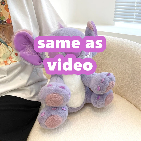 Anime Purple Cushion Pillow Plushie Cartoon CuteStuffed Plush Toys Doll