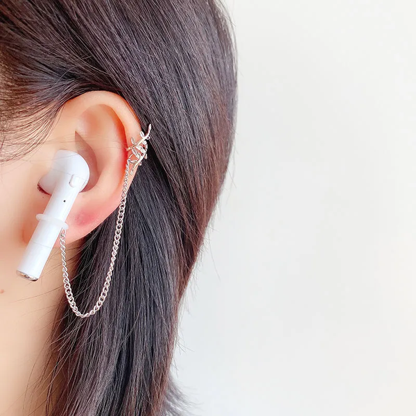 Fashion AirPods Bluetooth Earphones Anti-earclip Earphone Protection Chain