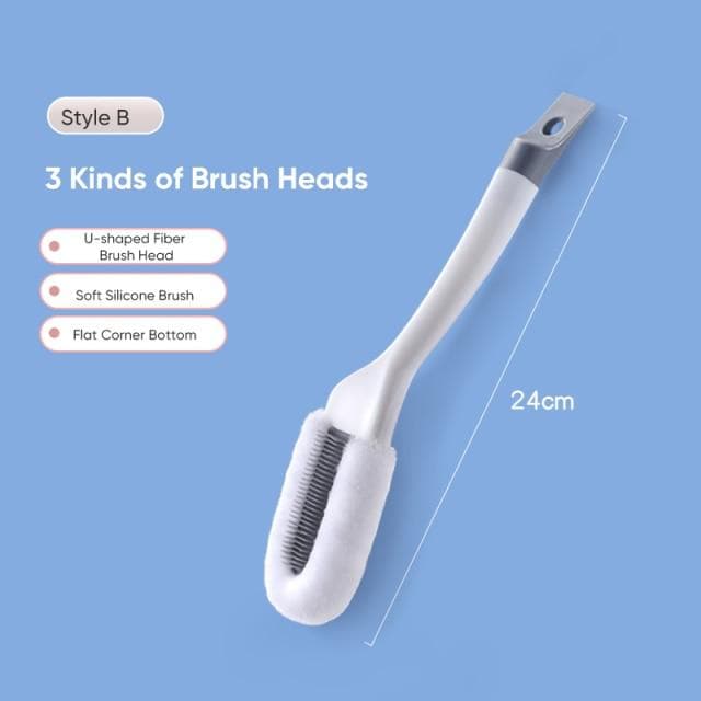 Multifunctional Long Handle Shoe Brush Cleaner