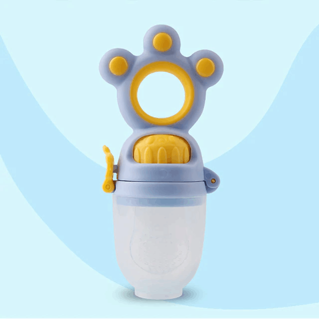 Baby Teether Nipple Fresh Fruit Food Vegetable Bite Bag Pacifier Safe Eat Silicone Feeder Supplement Oral Care Bottle Teat