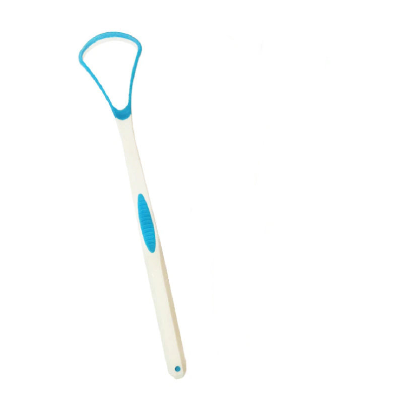 3 Colors Silicone Tongue Scraper Brush Cleaning Food Grade Single Oral Care Plastic Scraper Tounge Oral Mouth Hygiene Care