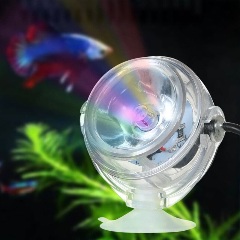 5V Colorful Aquarium LED Lighting Waterproof Submersible Aquarium Light Underwater Electronic Fish Tank Lamp