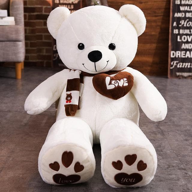 Huggable 4 Colors Teddy Bear Stuffed Toys For Girlfriends Holiday Birthday Gift Home Decor
