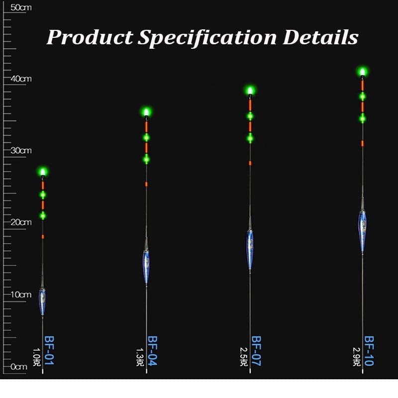 Smart Led Fishing Float Highly Sensitive Fish Bite Remind Buoy Gravity Sensor Glowing Electric Night Fishing Float