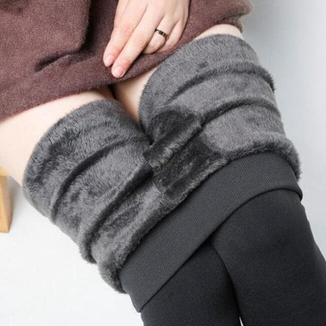 Trend Knitting Casual Winter New High Elastic Thicken Lady's Leggings Warm Pants Skinny Pants For Women