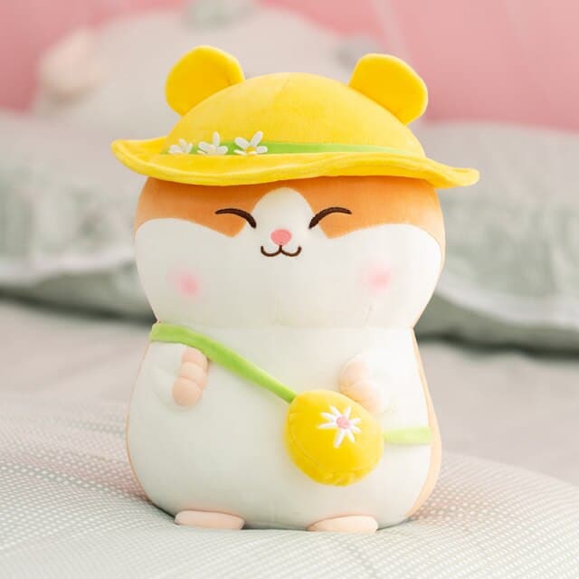Cute Hamster Plush Toy Kid's Birthday Gift Soft Animals Doll Perfect Stuffed Toys Gift for Kids