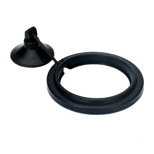 Aquarium Feeding Ring Fish Tank Station Floating Food Tray Feeder Square Circle Accessory Fish Food Feeder Suction Cup Black