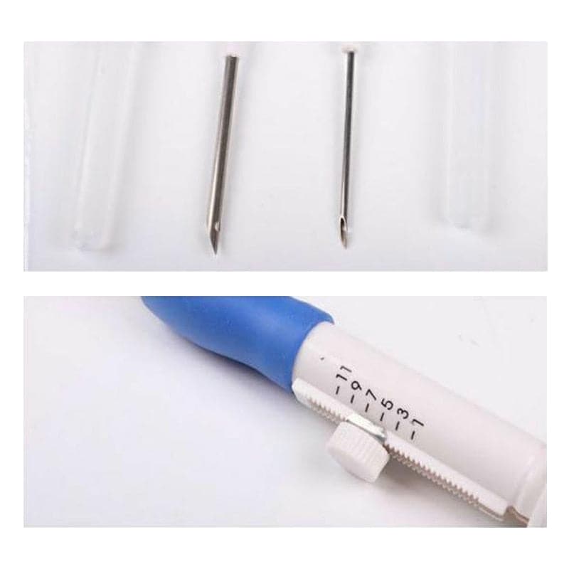 Embroidery Punch Needle Stitching Tool Knitting Needles Cross Stitch Pen DIY Sewing Kit for Magic Craft Patterns Set Droshipping