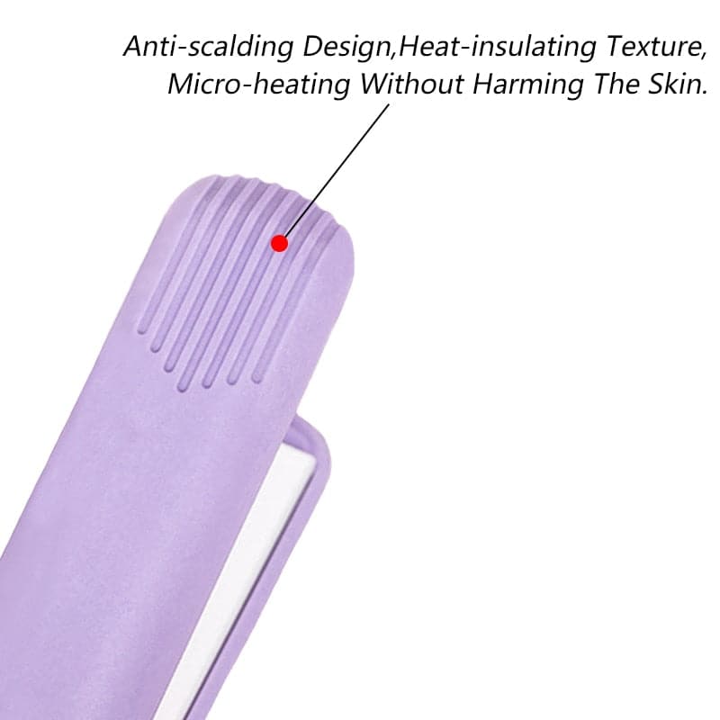 Mini Hair-Straightener Flat Iron Ceramic Hair Straightener Dry and Wet Thermostatic Electric Curling Iron Fashion Styling Tools