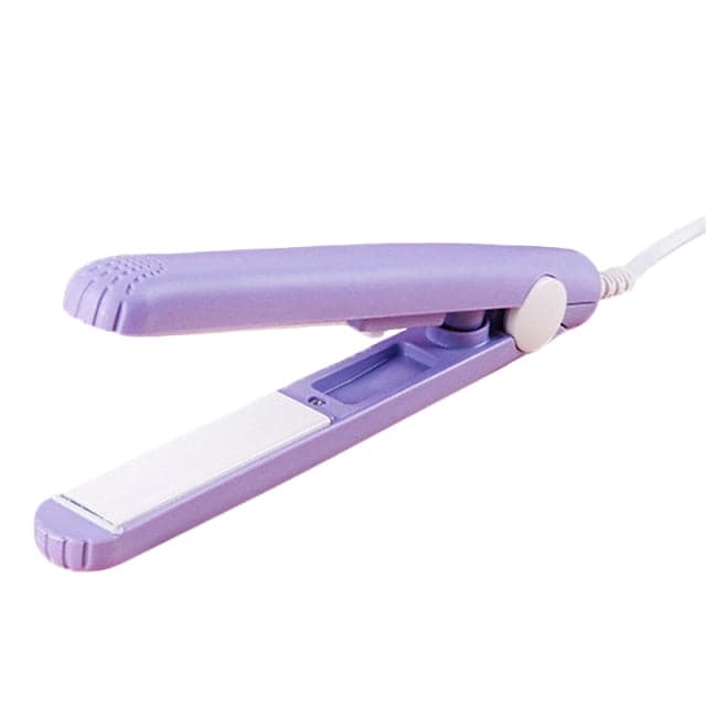 Mini Hair-Straightener Flat Iron Ceramic Hair Straightener Dry and Wet Thermostatic Electric Curling Iron Fashion Styling Tools