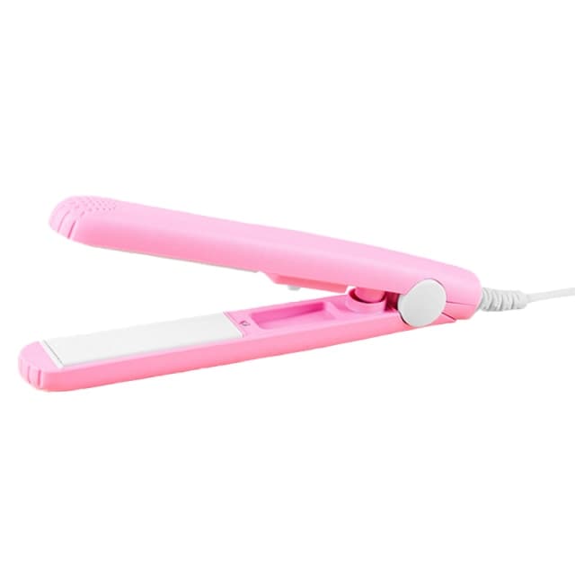 Mini Hair-Straightener Flat Iron Ceramic Hair Straightener Dry and Wet Thermostatic Electric Curling Iron Fashion Styling Tools