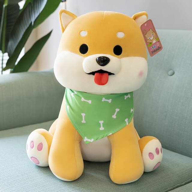 Cute Shiba Inu Doll Dog Plush Toy Sleeping Pillow Home Decor for Kids Gifts