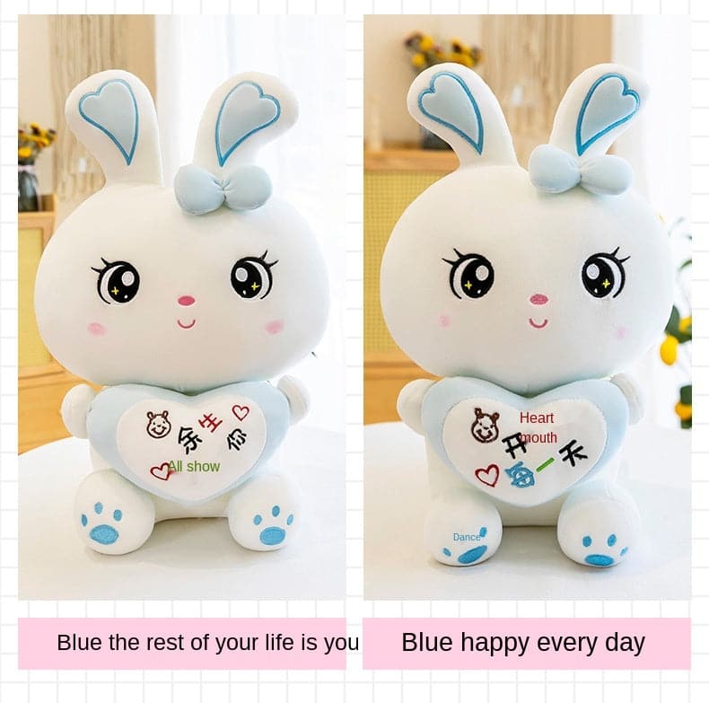 Sweet Love Hearts Cartoon Rabbit Plush Toy Dolls Sofa Decorative Best Gifts For Lover