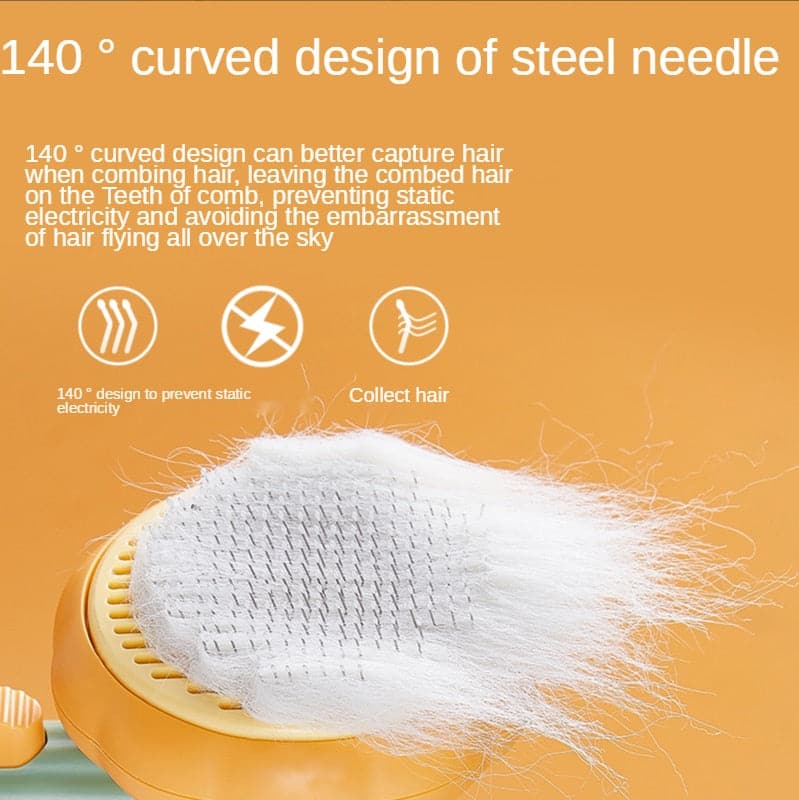 Pet Comb Cat Hair Removal Flea Comb Dog Grooming Clean Brush Pet Supplies