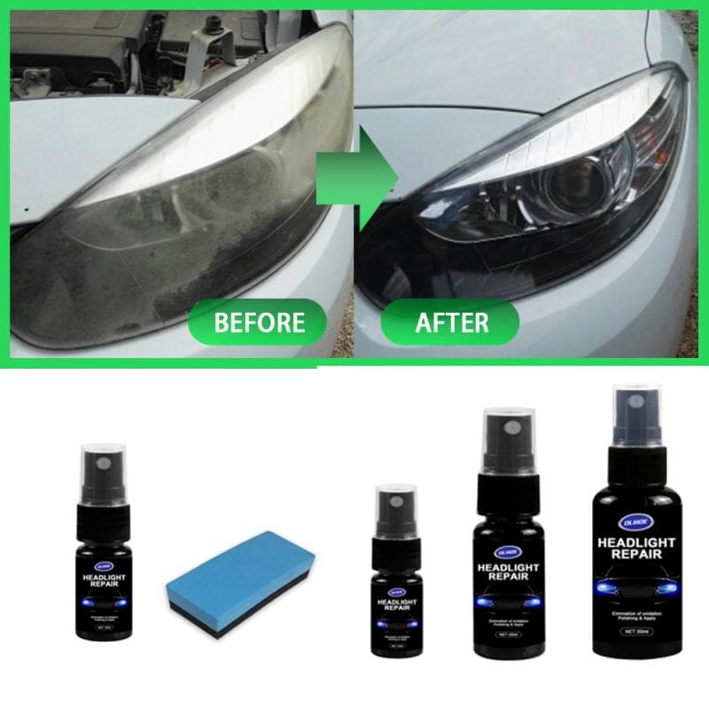 Car Headlight Repair Coating Solution Repair Kit Oxidation Rearview Coating Headlight Polishing Anti-scratch Liquid Agent