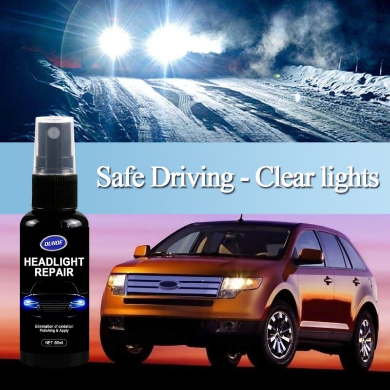 Car Headlight Repair Coating Solution Repair Kit Oxidation Rearview Coating Headlight Polishing Anti-scratch Liquid Agent