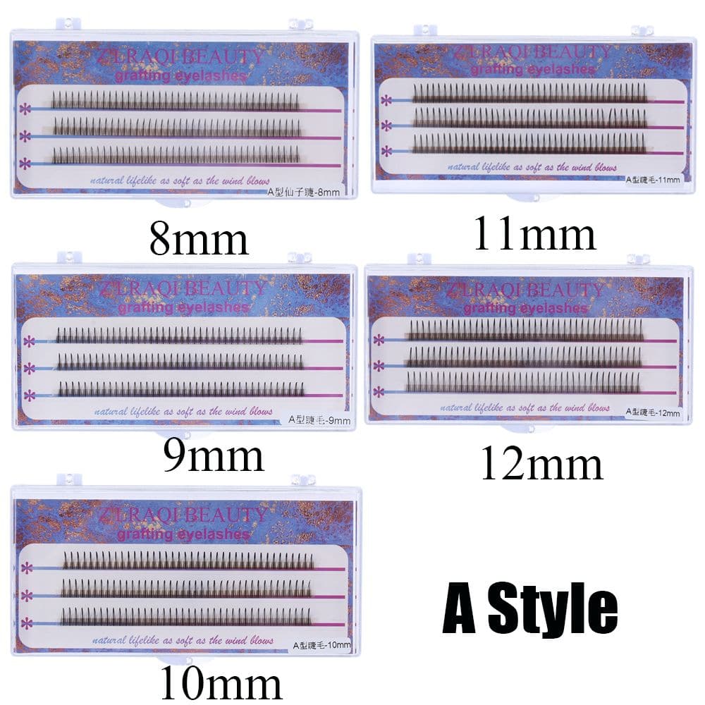 Premade Volume False Eyelashes Extension Natural Cluster Long Lasting Easy to apply DIY Eye Makeup Tools