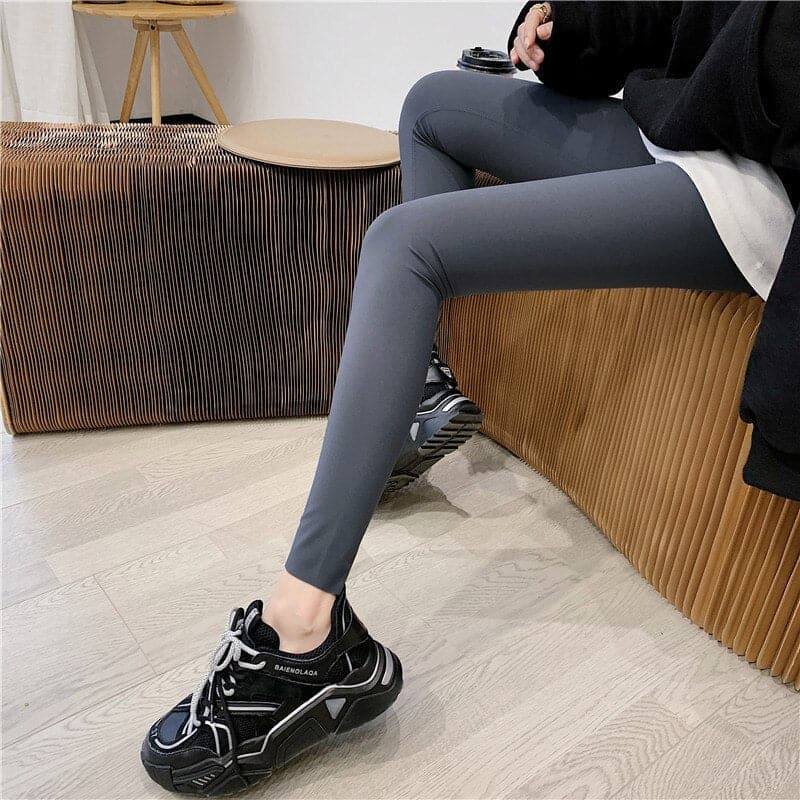 2023 TikTok Shape Pants-High Waist Women Leggings Skinny Slim Female Pants Plus Size