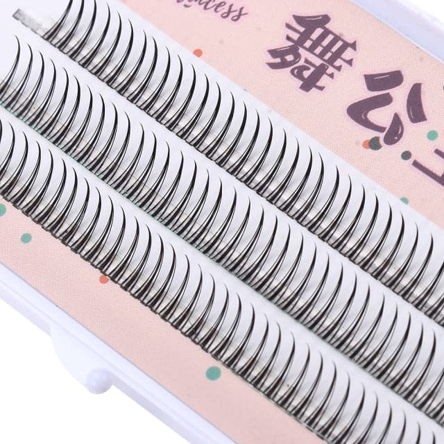 Premade Volume False Eyelashes Extension Natural Cluster Long Lasting Easy to apply DIY Eye Makeup Tools