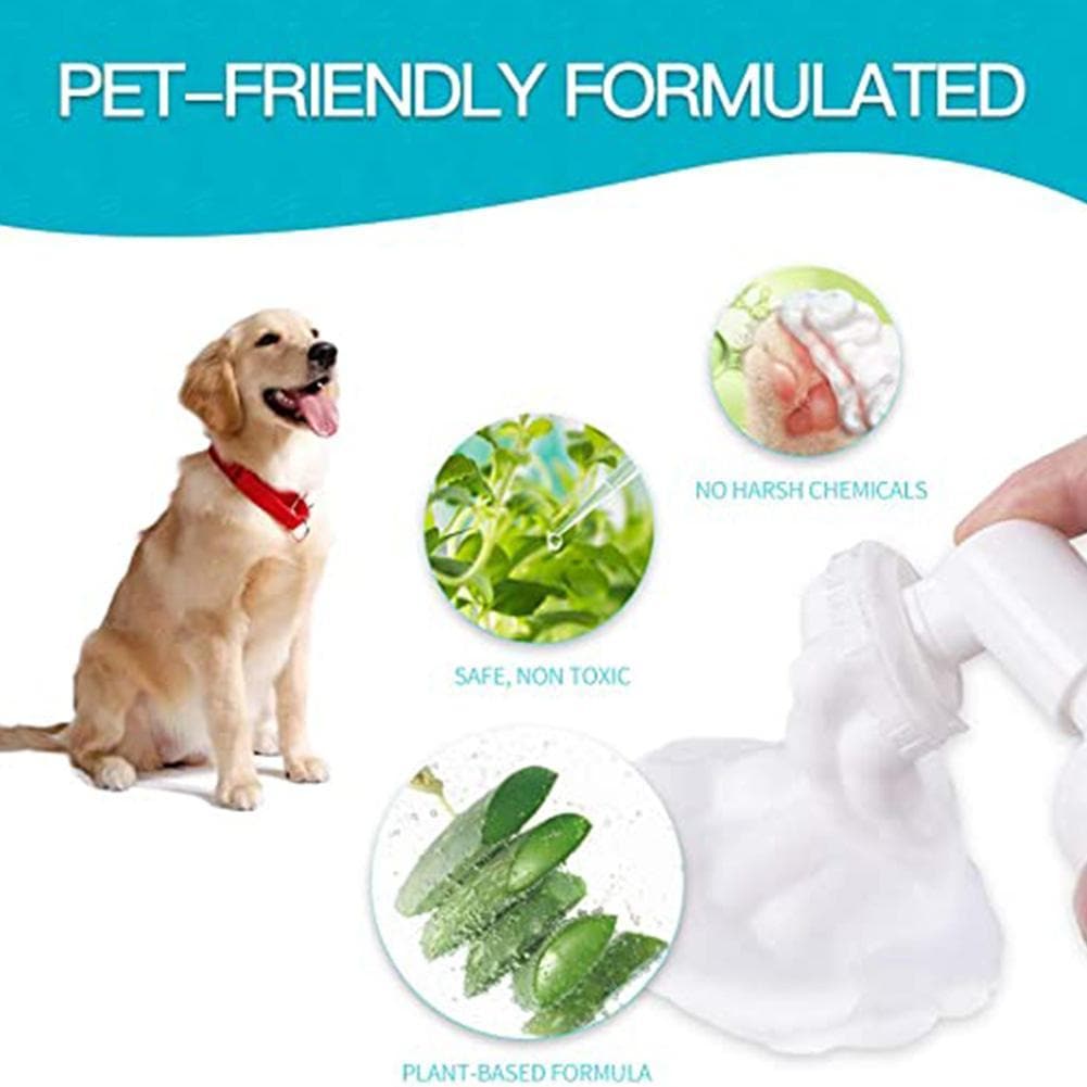 150ml Artifact For Dog Foot Washing No Scrubbing Foot Sole Cleaning Foot Care Teddy Cat Paw Washing Pet Foot Cleansing Foam