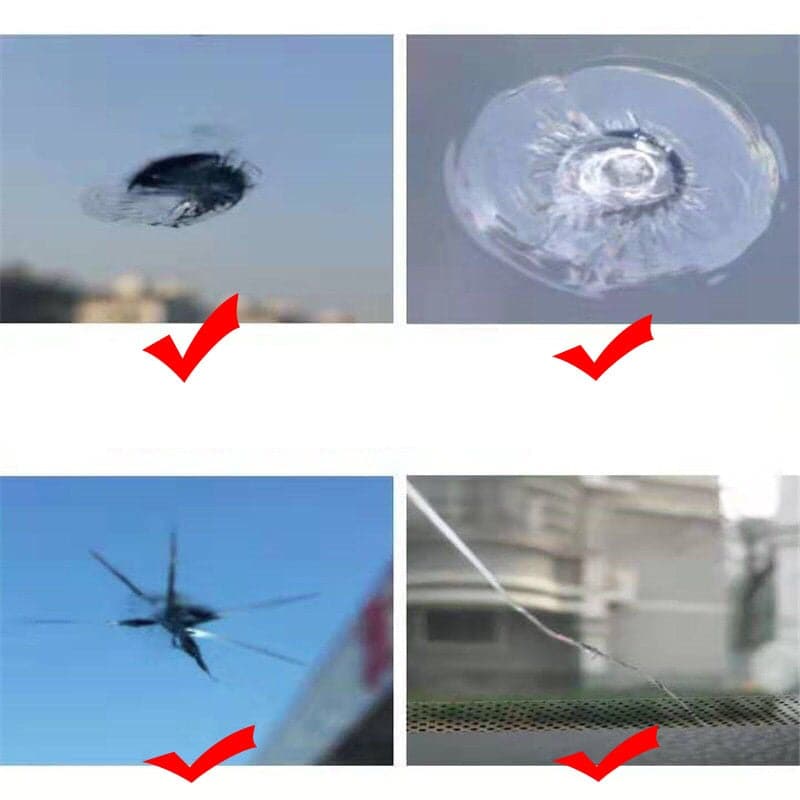 Car Windshield Blade Fluid Glass Repair Auto Glass Nano Repair Liquid DIY Window Repair Tool From Scratch Crack Reduction