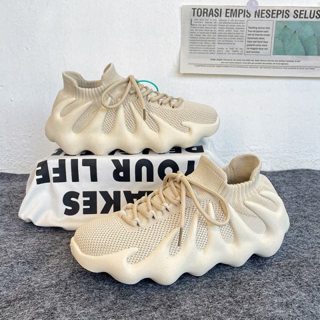 Men and Women Fashion Light Running Shoes Vulcanized Shoes Casual Sports Shoes Flat Shoes