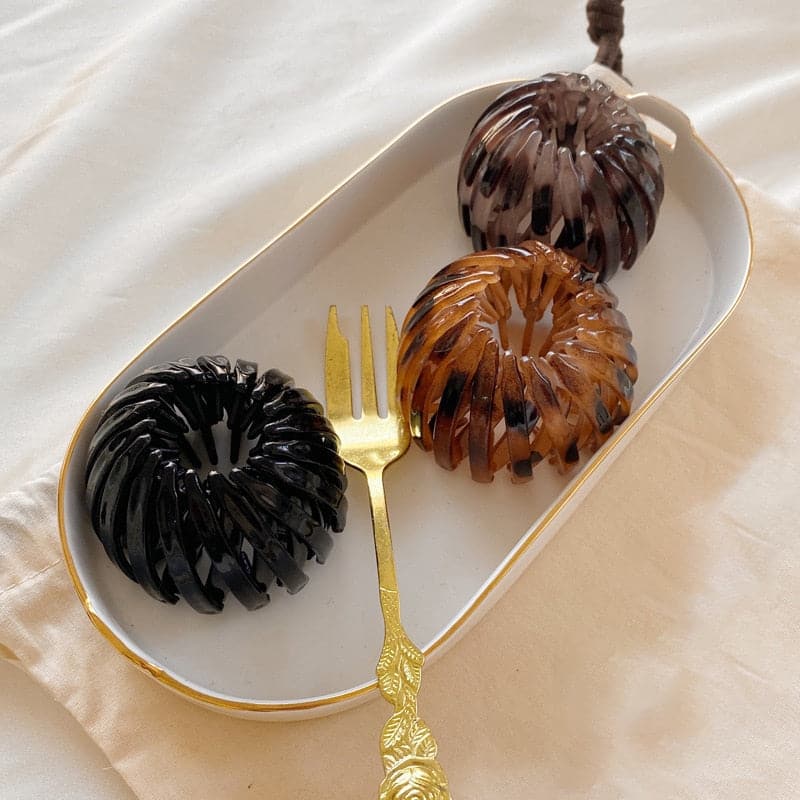 Bun Hair Claw Horsetail Buckle Hair Clip Bird Nest Female Ponytail Expanding Hair Accessories