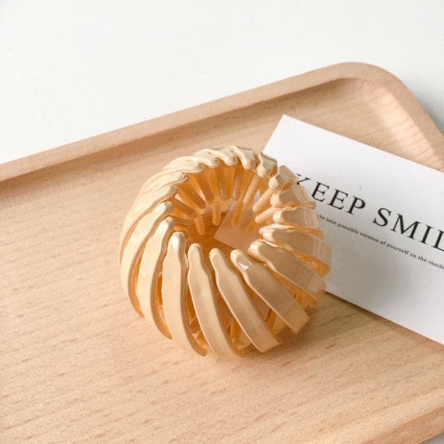 Bun Hair Claw Horsetail Buckle Hair Clip Bird Nest Female Ponytail Expanding Hair Accessories