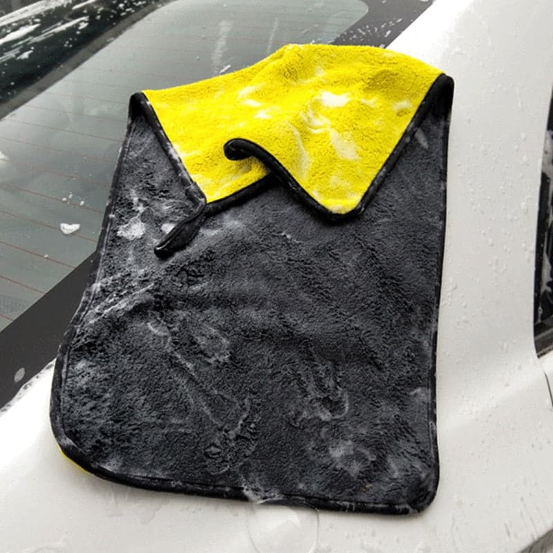 5pcs 30x30/60CM Car Wash Microfiber Towel Car Cleaning Drying Cloth Hemming Car Care Cloth Detailing Car Wash Towel