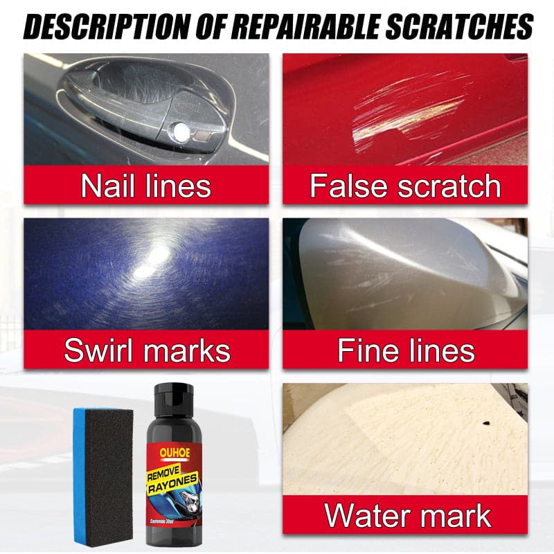 30ml Car Scratch Removal Kit Car Scratch Remover Compound Repair Polishing Care Wax Car Paint Care Anti-scratch Coating