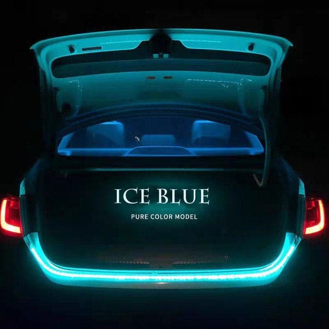 Car Tail Box Streamer Decor Light Reverse Warning LED Strip 12v Super Bright Dynamic Colorful Brake Follow Turn Signal Lamp