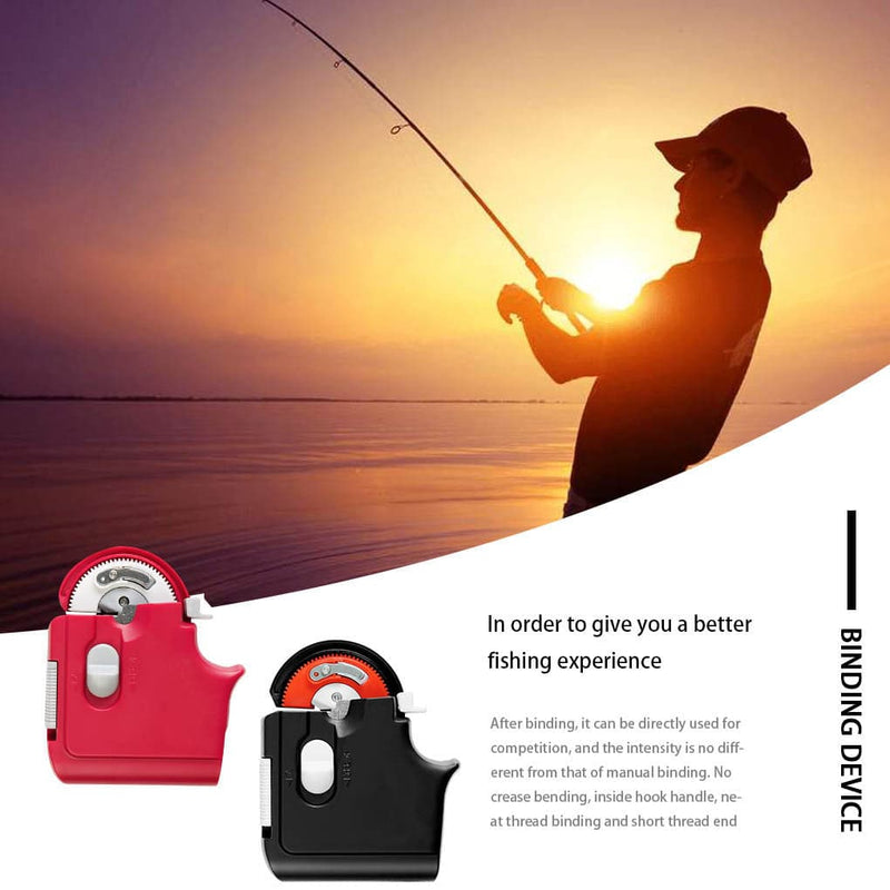 New Automatic Portable Electric Fishing Hook Tier Machine Fishing Accessories Tie Fast Fishing Hooks Line Tying Device Equipment