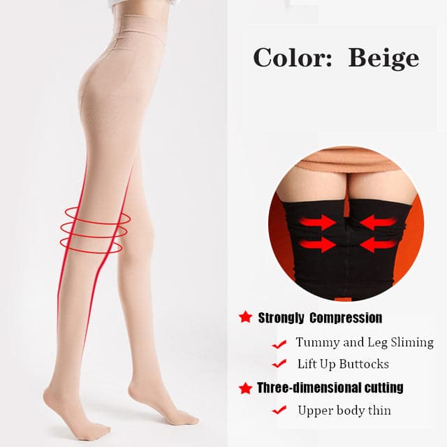 2022 TikTok Women Slim Tights Compression Stockings 200M/300M
