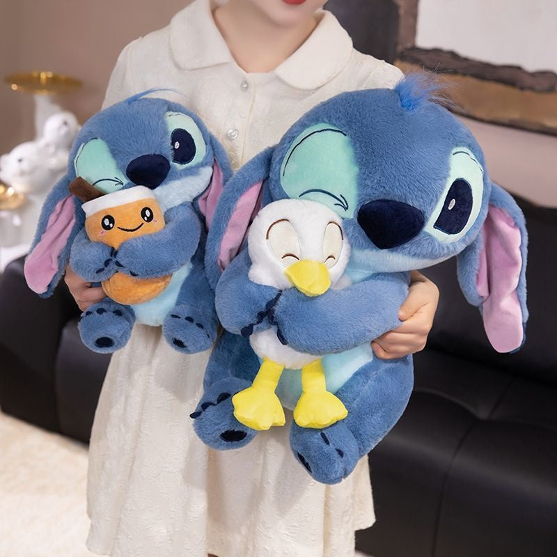 Cute Blue Plush Doll, Sleep Companion Stuffed Toy, Birthday Gift