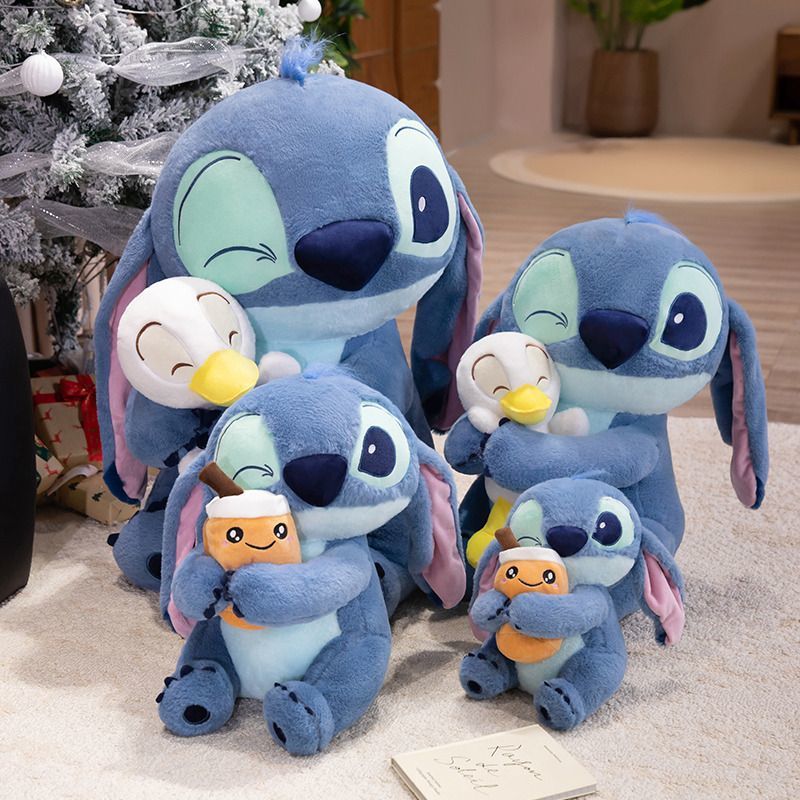 Cute Blue Plush Doll, Sleep Companion Stuffed Toy, Birthday Gift