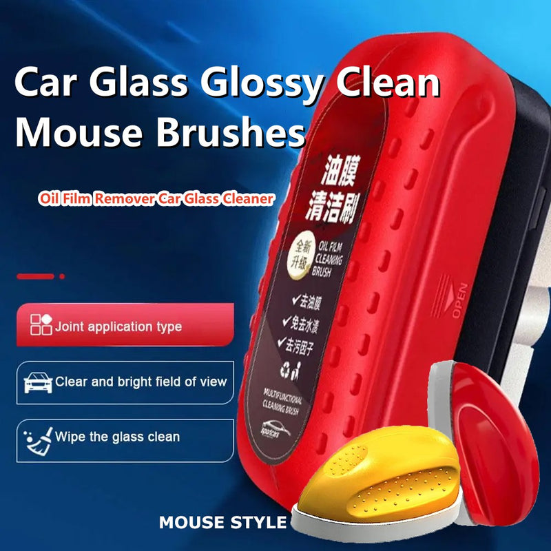 Car Glass Glossy Mouse Coating Crystal Plating Agent Cleaning Oil Film Remover Car Glass Cleaner