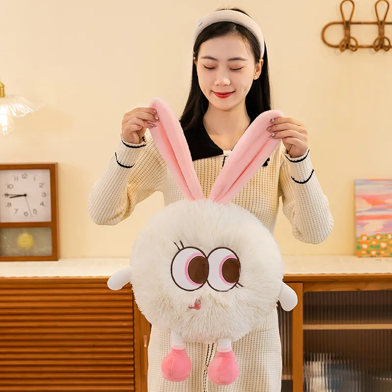 Cute Monster Plush Doll - Girls' Sleep Pillow, Princess-Style Birthday Gift