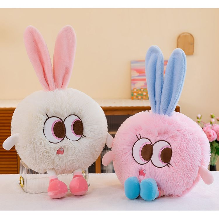 Cute Monster Plush Doll - Girls' Sleep Pillow, Princess-Style Birthday Gift