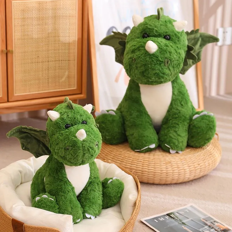 Funny Dinosaur Plush Toy for Boys - Dinosaur Egg Stuffed Pillow, Comforting Sleep Companion Doll