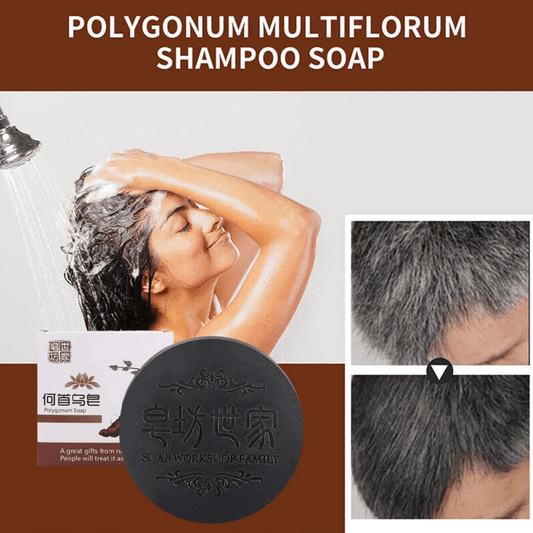 Polygonum Multiflorum Nourishing Hair Roots Oil Control Handmade Soap