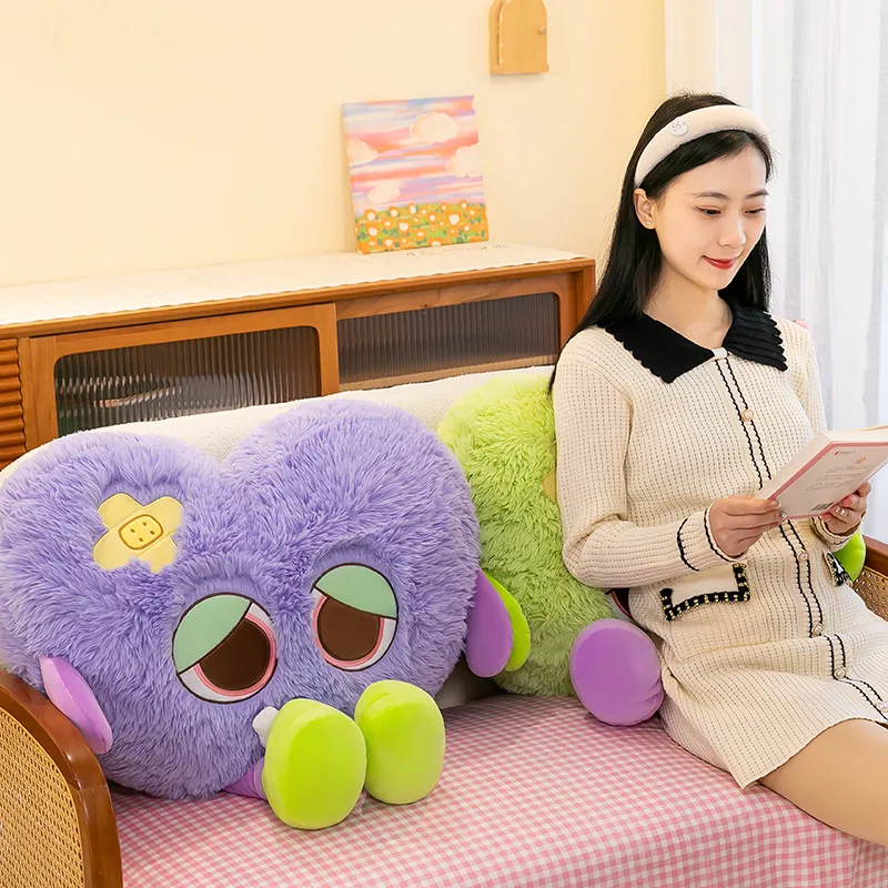 Cute Monster Plush Doll - Girls' Sleep Pillow, Princess-Style Birthday Gift