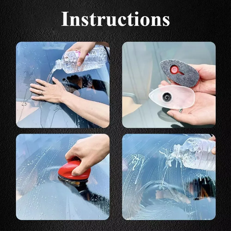 Car Glass Glossy Mouse Coating Crystal Plating Agent Cleaning Oil Film Remover Car Glass Cleaner