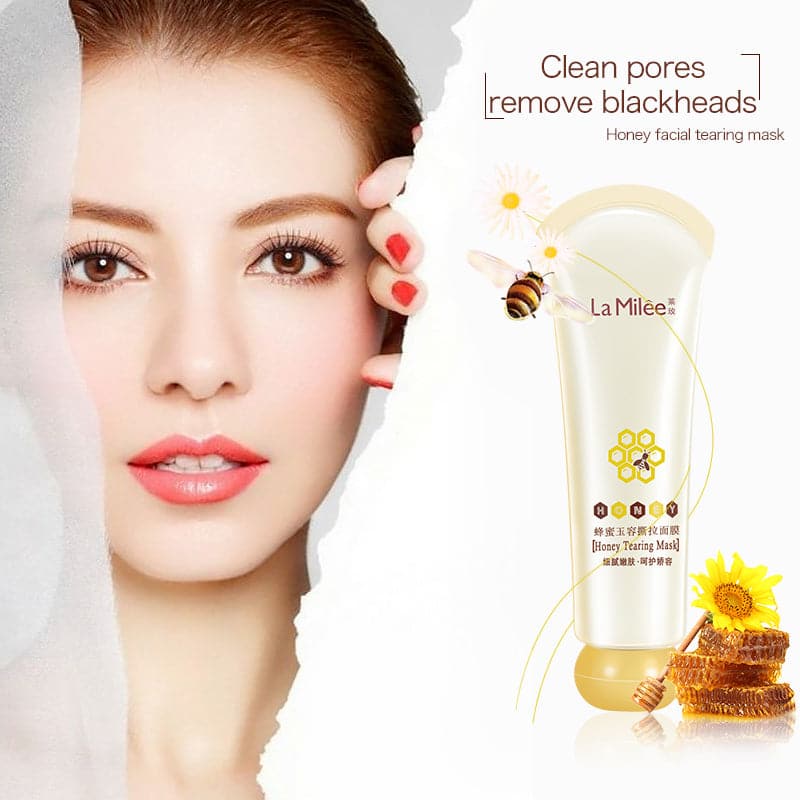 Honey Tearing Mask Pores Shrink Face Skincare Mask