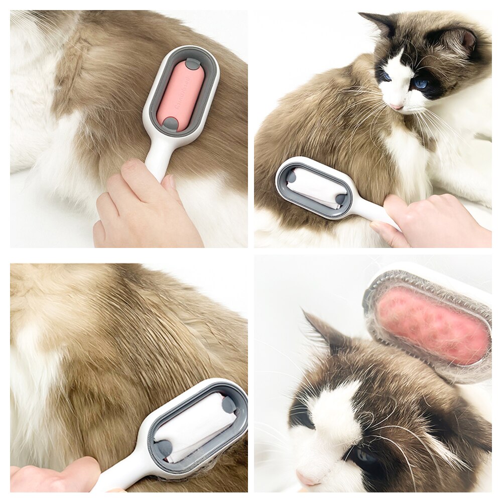 Double Sided Hair Removal Brushes for Cat Dog Pet Grooming Comb
